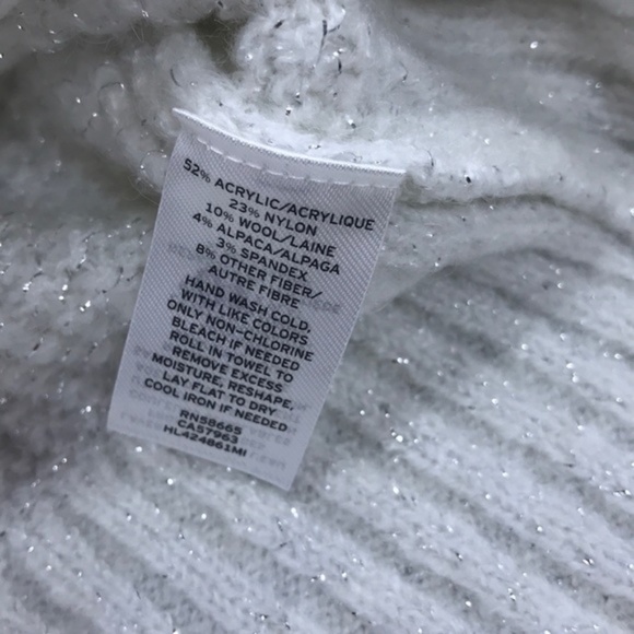 CHELSEA28 Rib Metallic Sweater - Picture 7 of 7